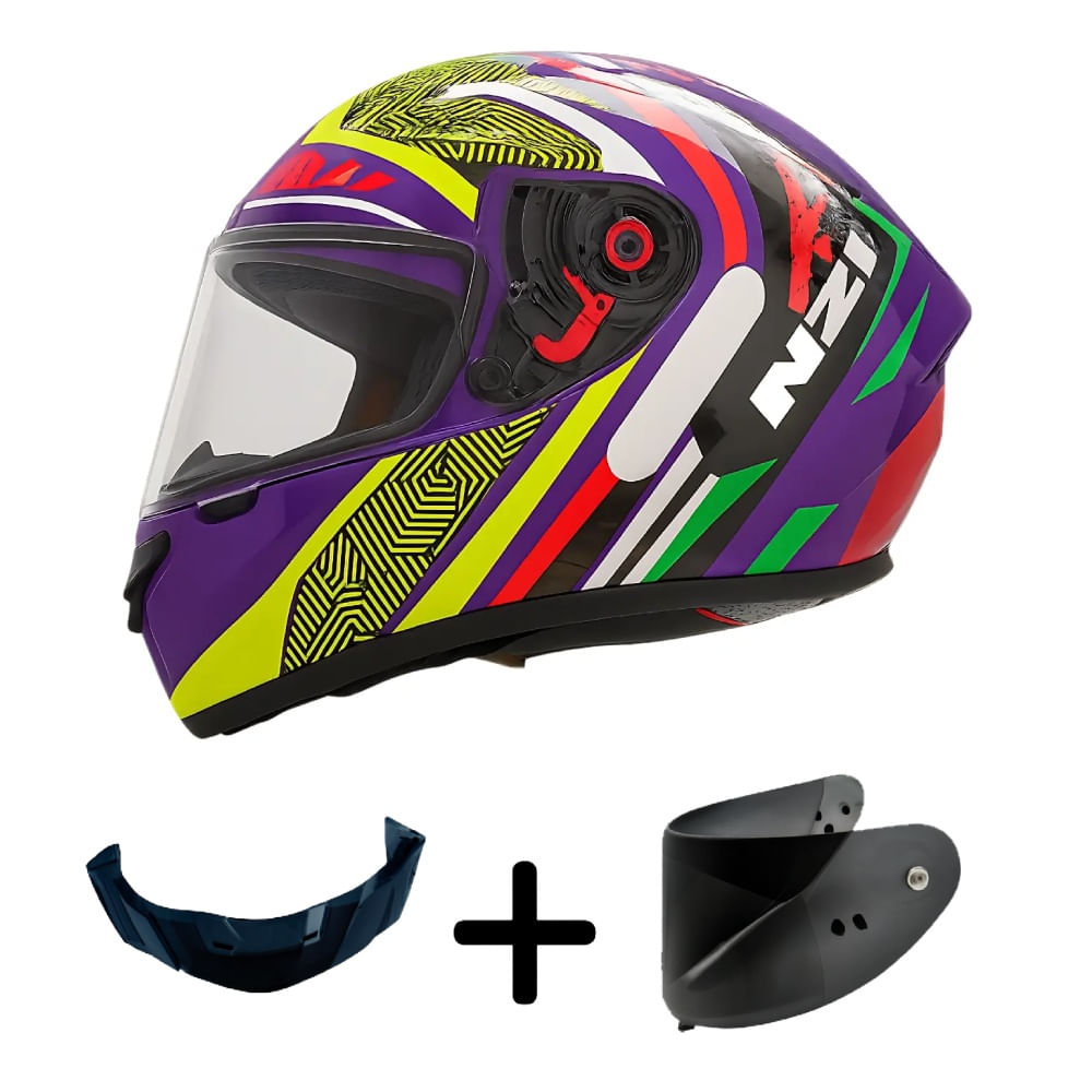 NZI Trendy 3 Stream Connected - Violeta_Vermelho_Amarelo Neon NZI Trendy 3 Stream Connected - Violeta_Vermelho_Amarelo Neon